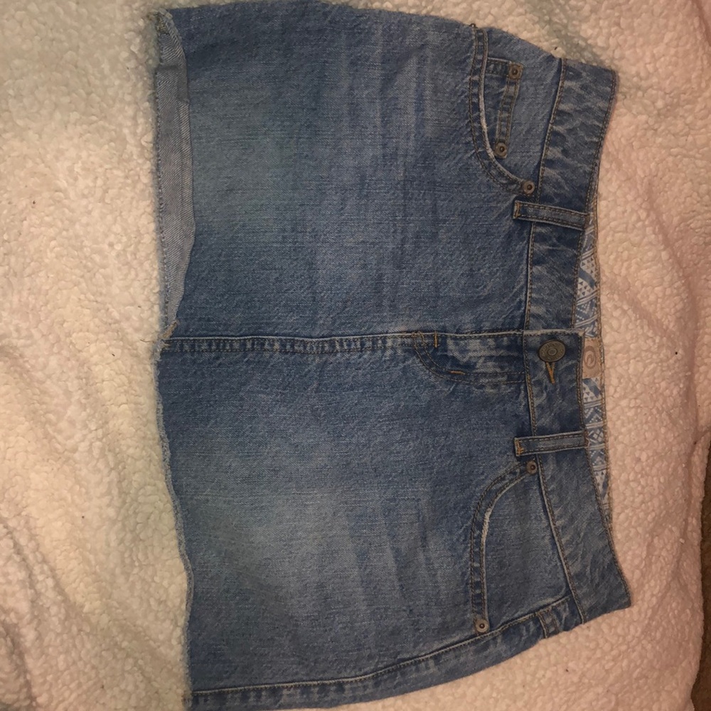 RipCurl denim skirt